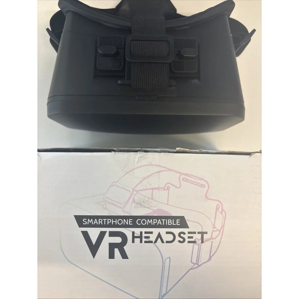 Smartphone Compatible VR Headset Supports Multiple Phones New In Open Box Fun